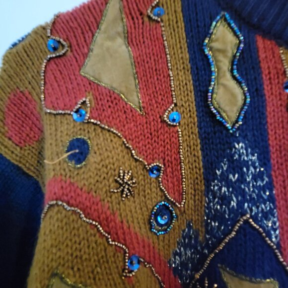 Vintage IB Diffusion Sweater XS Fall Winter - Picture 4 of 5